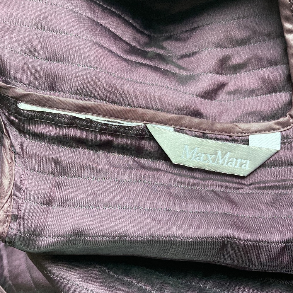 Max Mara polyester blend zip jacket (flawed) - image 4